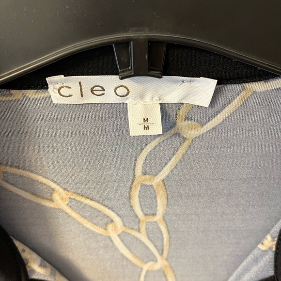 Black and gold chain wraps dress from Cleo. - Picture 3 of 3